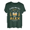 Alex Name Geschenk-Idee Geburtstag Lustiger Spruch T-Shirt