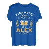 Alex Name Geschenk-Idee Geburtstag Lustiger Spruch T-Shirt