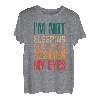 Ich schlafe nicht, ich ruhe nur meine Augen aus Lustiger Papa-Witz T-Shirt