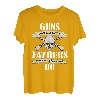 Herren Herren Guns Dont Kill People Väter mit Pretty Daughters Do Shirt