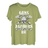 Herren Herren Guns Dont Kill People Väter mit Pretty Daughters Do Shirt