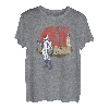 Astronaut & Raumschiff auf dem Mars Anime Manga Stil NASA JAXA T-Shirt