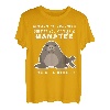 Lustiger Manatee Vintage lustiger Spruch Manatee Liebhaber T-Shirt
