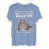 Lustiger Manatee Vintage lustiger Spruch Manatee Liebhaber T-Shirt