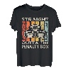 Straight Outta The Penalty Box Vintage Eishockeyspieler T-Shirt