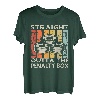 Straight Outta The Penalty Box Vintage Eishockeyspieler T-Shirt