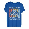 Straight Outta The Penalty Box Vintage Eishockeyspieler T-Shirt