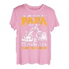 Herren Bagger fahrender Papa Baggerfahrer T-Shirt