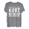 Kurt Name Lustiger Spruch Shirt Vorname Geschenk