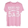 Herren Psycho Dad Weapons Shooter Sniper Vater Handwaffen Pistole T-Shirt