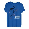 Tauchen Flagge Griechenland Rhodos Erinnerung Diver T-Shirt