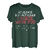 My Silence Doesn't Mean I Agree With You | Lustiges Spruchgeschenk T-Shirt