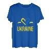 Unterstützung der Ukraine, ich stehe mit Ukraine Flagge T-Shirt