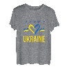 Unterstützung der Ukraine, ich stehe mit Ukraine Flagge T-Shirt