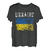 I Stand With Ukraine Flag Gelb & Blau Support The Ukranian T-Shirt