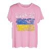 I Stand With Ukraine Flag Gelb & Blau Support The Ukranian T-Shirt