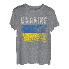 I Stand With Ukraine Flag Gelb & Blau Support The Ukranian T-Shirt