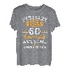 60. Geburtstag Geschenk Mann Mythos Legende Februar 1963 T-Shirt
