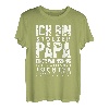 Herren Vatertagsgeschenk tshirt Papa Spruch Vatertag shirt Vater T-Shirt
