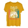 Dad Level unlocked werdender Vater Papa 2023 T-Shirt