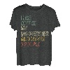 Ich mag Kaffee Mein Jagdterrier und vielleicht 3 Leute T-Shirt