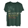 Ich mag Kaffee Mein Jagdterrier und vielleicht 3 Leute T-Shirt
