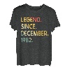 40 Jahre Vintage Legend seit Dezember 1982 40. Geburtstag T-Shirt