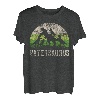 Herren 4 Kinder Saurier Vater T-Stück, Vatertag Dinosaurier Papa T-Shirt