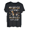 Beagle hat meine Hausaufgaben gefressen Hund Beagle Geschenk T-Shirt