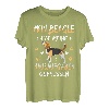 Beagle hat meine Hausaufgaben gefressen Hund Beagle Geschenk T-Shirt