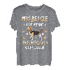 Beagle hat meine Hausaufgaben gefressen Hund Beagle Geschenk T-Shirt
