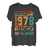 45.Geburtstag Retro Vintage Sunset Legendär Jahrgang 1978 T-Shirt