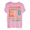45.Geburtstag Retro Vintage Sunset Legendär Jahrgang 1978 T-Shirt