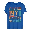 45.Geburtstag Retro Vintage Sunset Legendär Jahrgang 1978 T-Shirt