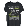Voll bist du erst wenn die Mücken - Saufen Alkohol Sauf T-Shirt