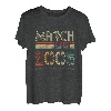 Vintage 18 Jahre alt März 2005 Retro 18. Geburtstag Dekoration T-Shirt