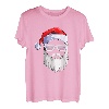 Weihnachtsmann Nikolaus Cool Weihnachtsshirt Christmas Santa T-Shirt