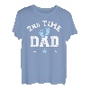 Zweifacher Papa Vater Baby Verkündung T-Shirt