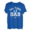 Zweifacher Papa Vater Baby Verkündung T-Shirt