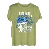 Angel Geschenkidee Vater Fischen Rute raus der Spaß beginnt T-Shirt