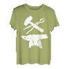 Hammer Amboss Zange Schmied Werkzeuge Geschenkidee T-Shirt
