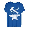 Hammer Amboss Zange Schmied Werkzeuge Geschenkidee T-Shirt