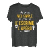 Herren Lustige Geschenkidee Apero Escrime T-Shirt T-Shirt