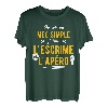 Herren Lustige Geschenkidee Apero Escrime T-Shirt T-Shirt