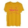 Nashville City Hot Pink Vintage Typ T T-Shirt