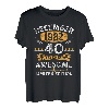 Dezember 1982 Lustige Geschenke 40 Geburtstag Männer Frauen T-Shirt