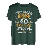 Dezember 1982 Lustige Geschenke 40 Geburtstag Männer Frauen T-Shirt