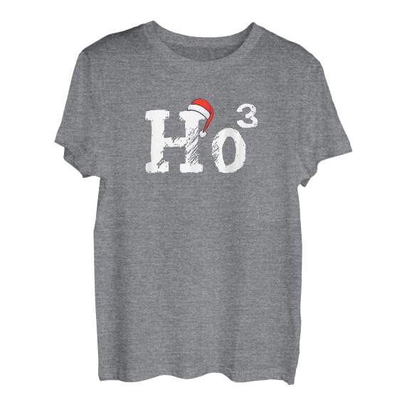 Hohoho Ho 3 Weihnachten TShirt Christmas Advent Geschenk T-Shirt - Hapfox