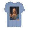 wormy da Vinci Salvator Mundi Renaissance T-Shirt