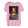 wormy da Vinci Salvator Mundi Renaissance T-Shirt